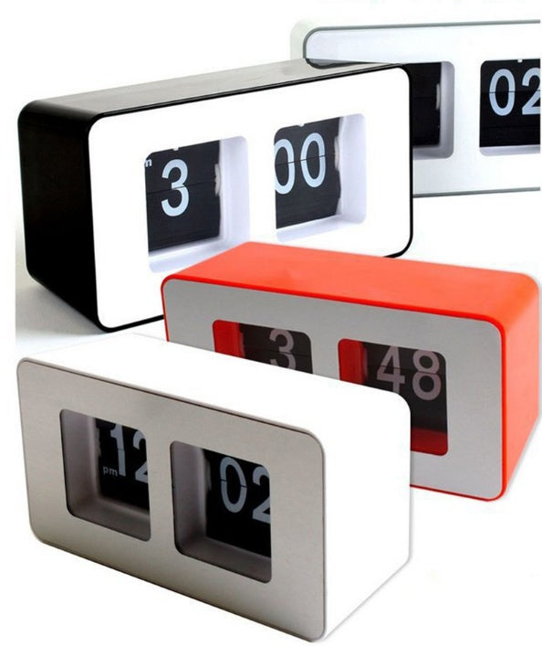 AutomaticPage Desktop Alarm Clocks Rectangle Art Digital Snooze Electronic Despertador Friend Gift