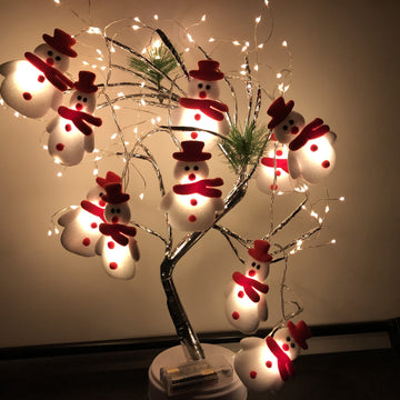 Snowman LED String Lights